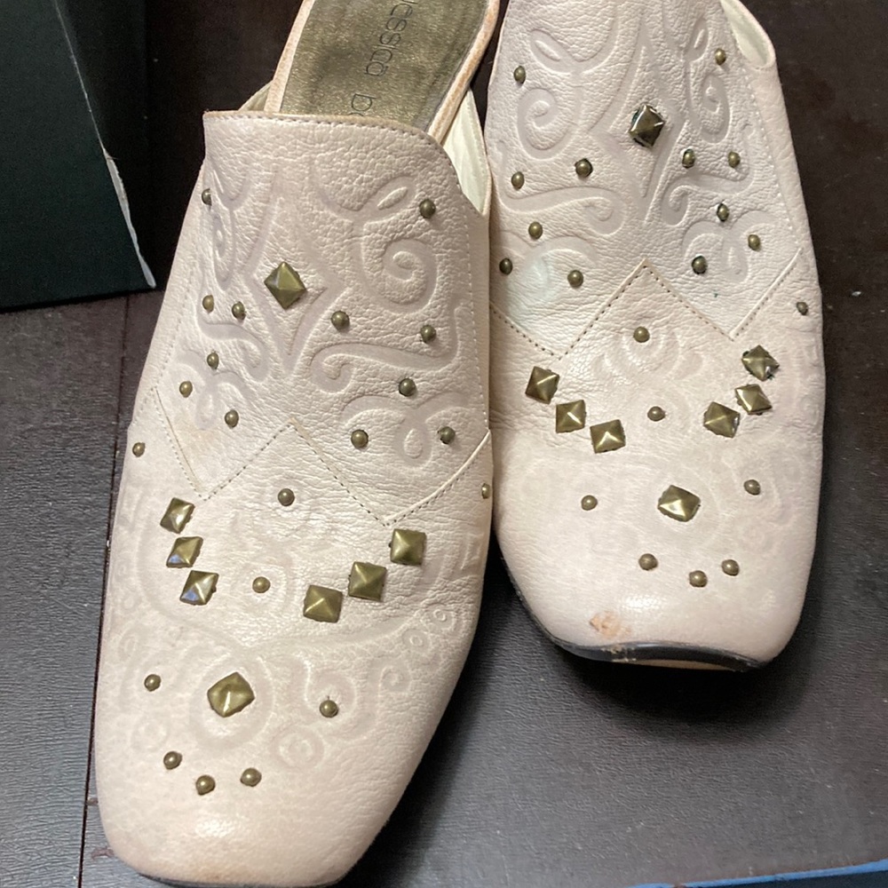 Niels shoes boots size 8 beige